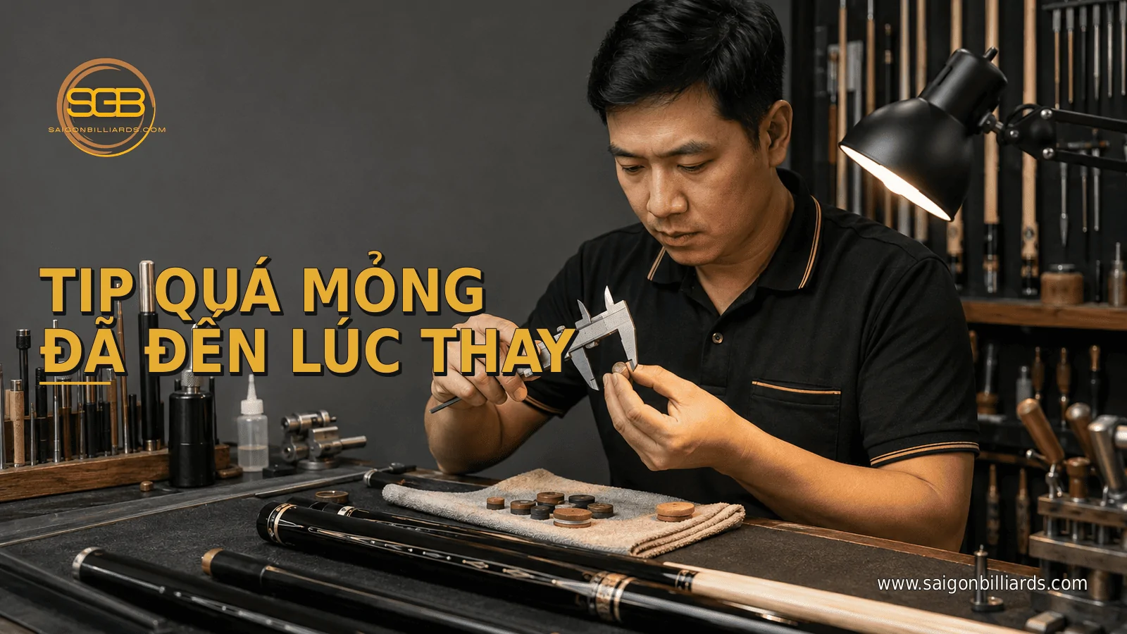 thay đầu cơ khi tip qu&aacute; mỏng chai hoặc nứt