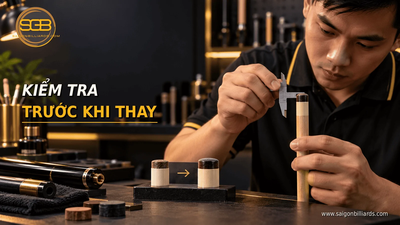kiểm tra độ d&agrave;y đầu cơ trước khi quyết định tạo nh&aacute;m hoặc thay mới