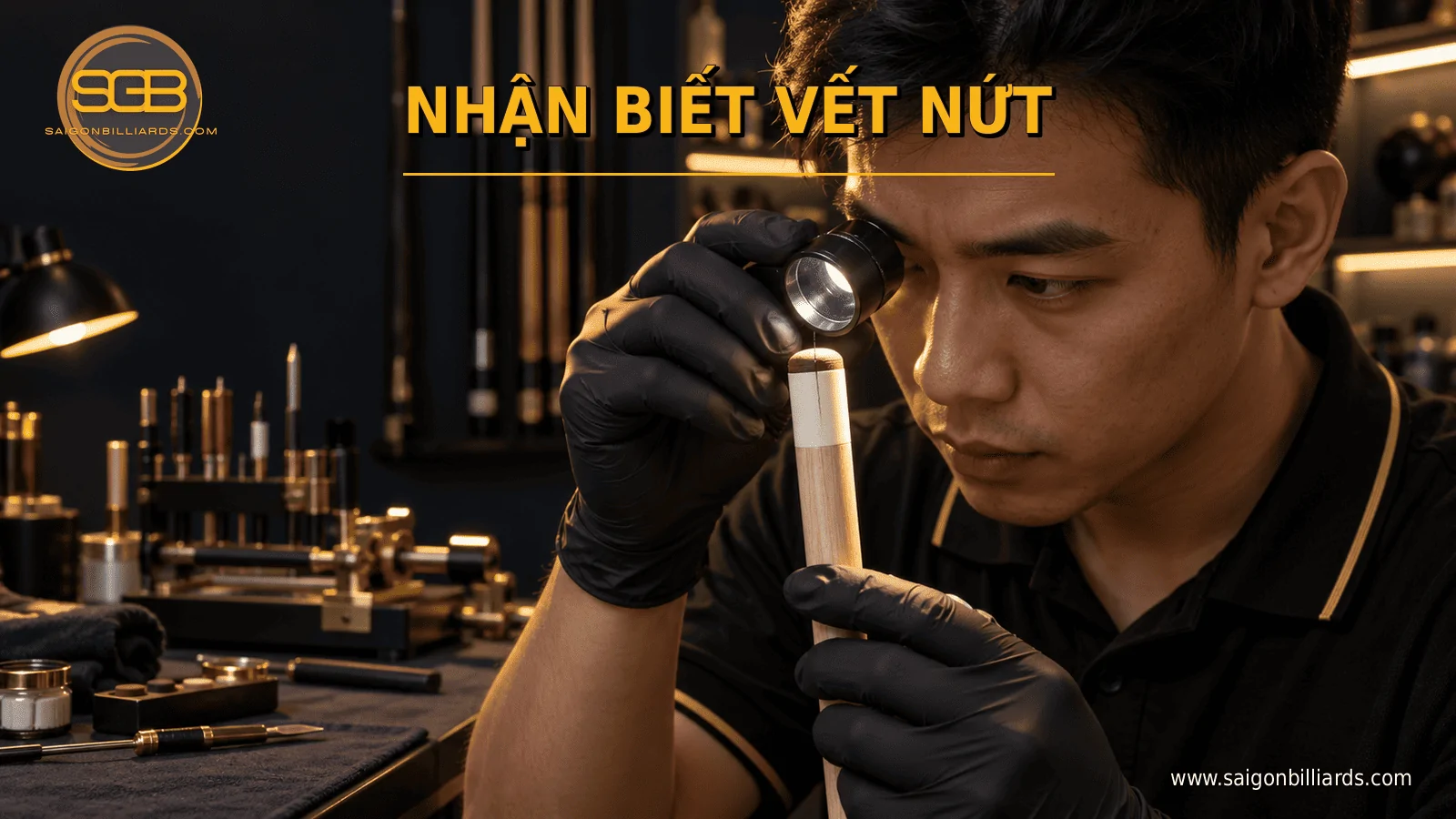 dấu hiệu ferrule cơ bida bị nứt sau va đập hoặc vật liệu xuống cấp