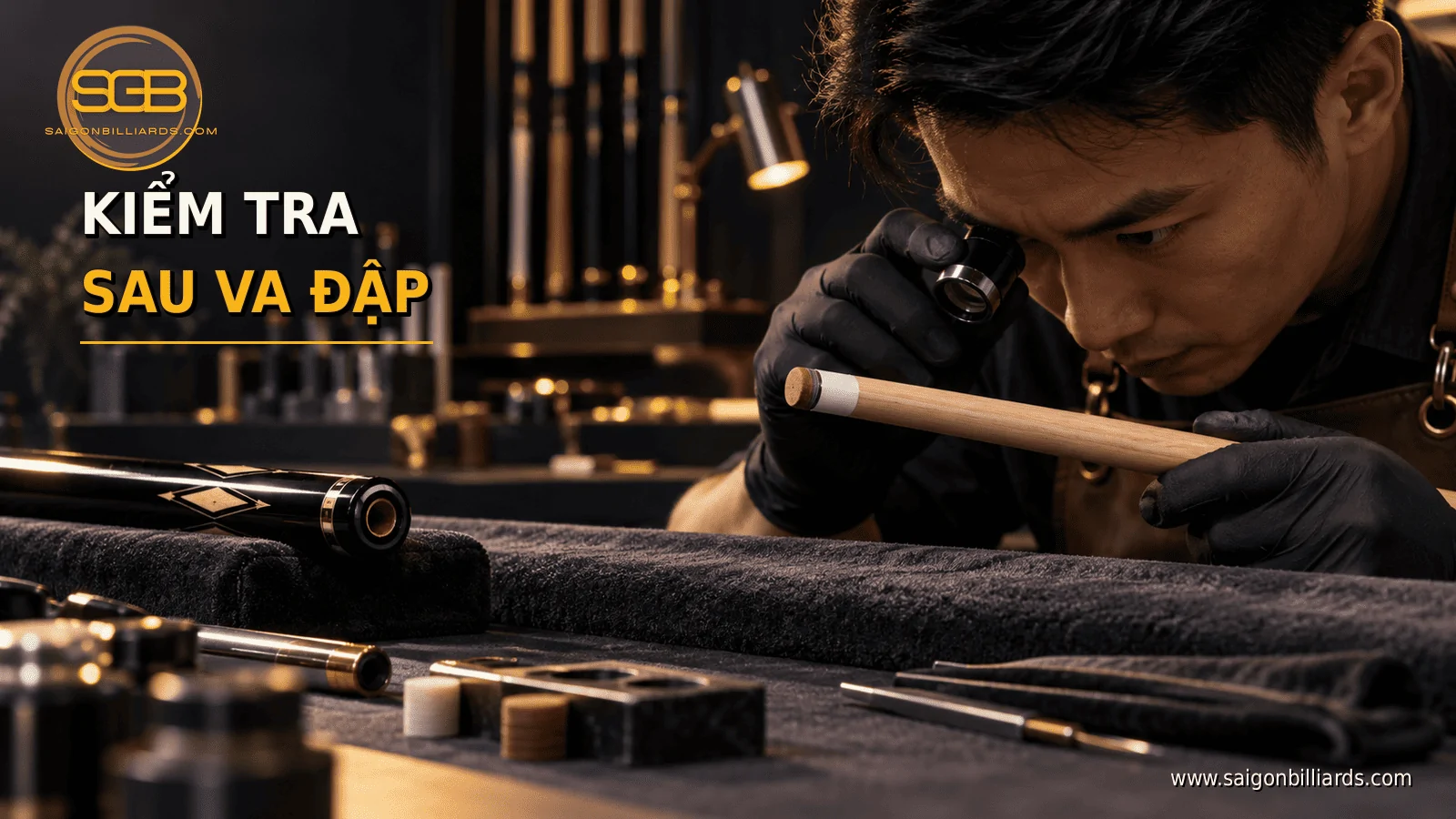 bảo dưỡng đầu ngọn v&agrave; kiểm tra ph&iacute;p sau khi cơ bị rơi