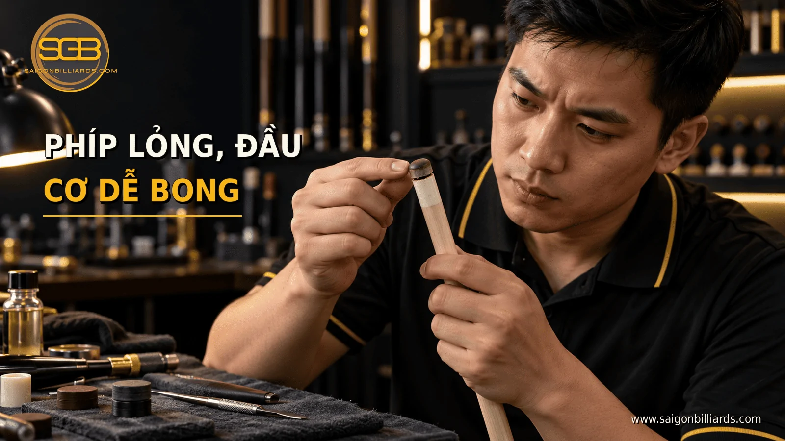 dấu hiệu ph&iacute;p lỏng khi đầu cơ bong lặp lại v&agrave; cụm đầu ngọn rung nhẹ