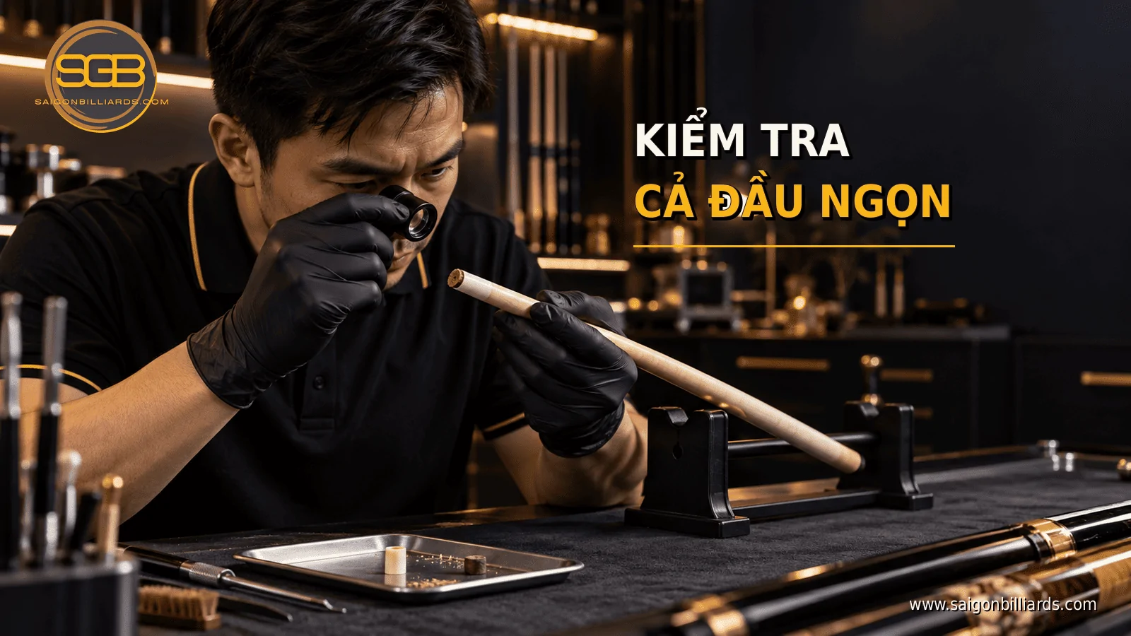 kiểm tra đầu ngọn cơ sau khi ph&iacute;p bị vỡ bằng &aacute;nh s&aacute;ng v&agrave; thước căn