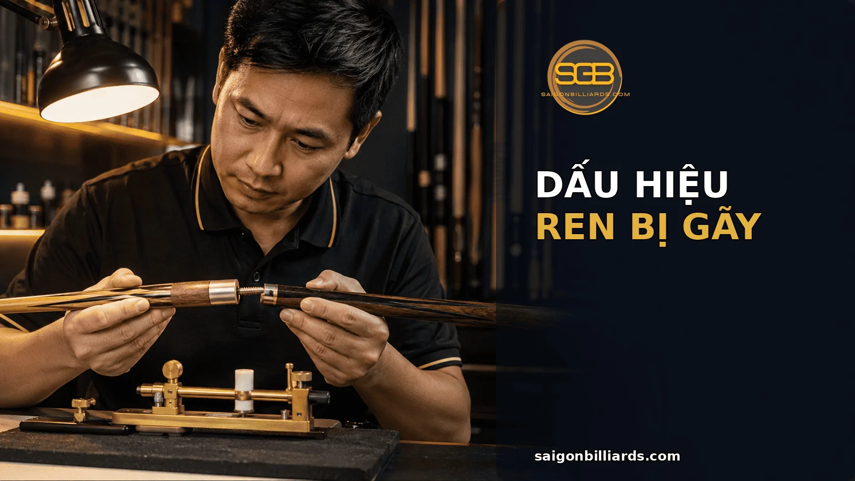 Dấu hiệu nhận biết ren cơ bida bị g&atilde;y