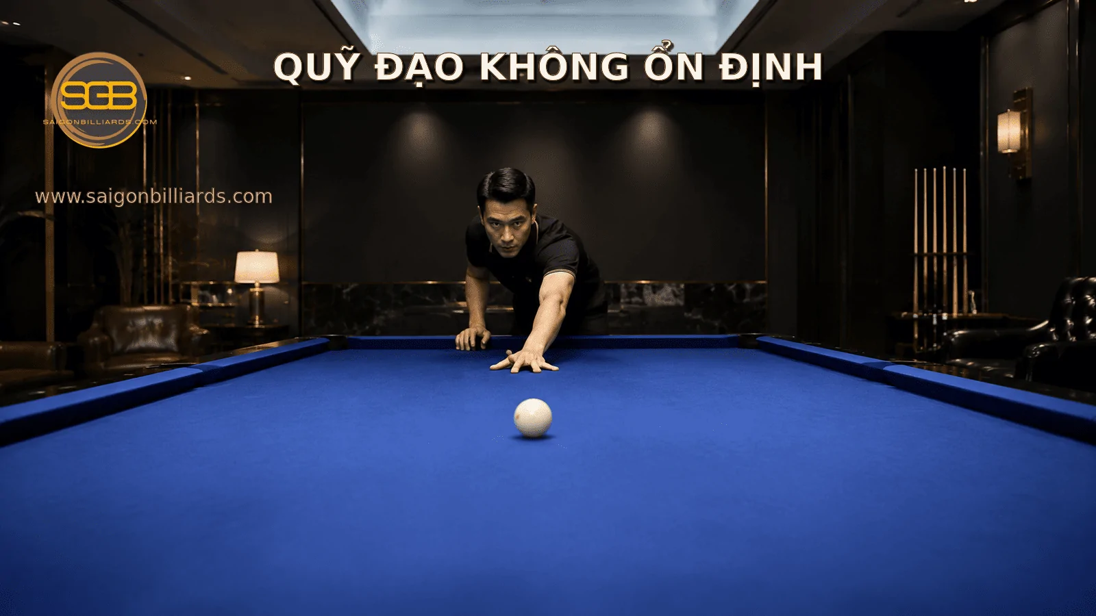 đường bi thử nghiệm đi qua v&ugrave;ng vải m&ograve;n kh&ocirc;ng đều