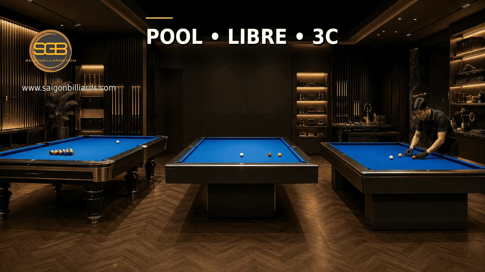 ba loại b&agrave;n Pool, Libre v&agrave; 3C cần lượng vải v&agrave; kỹ thuật kh&aacute;c nhau
