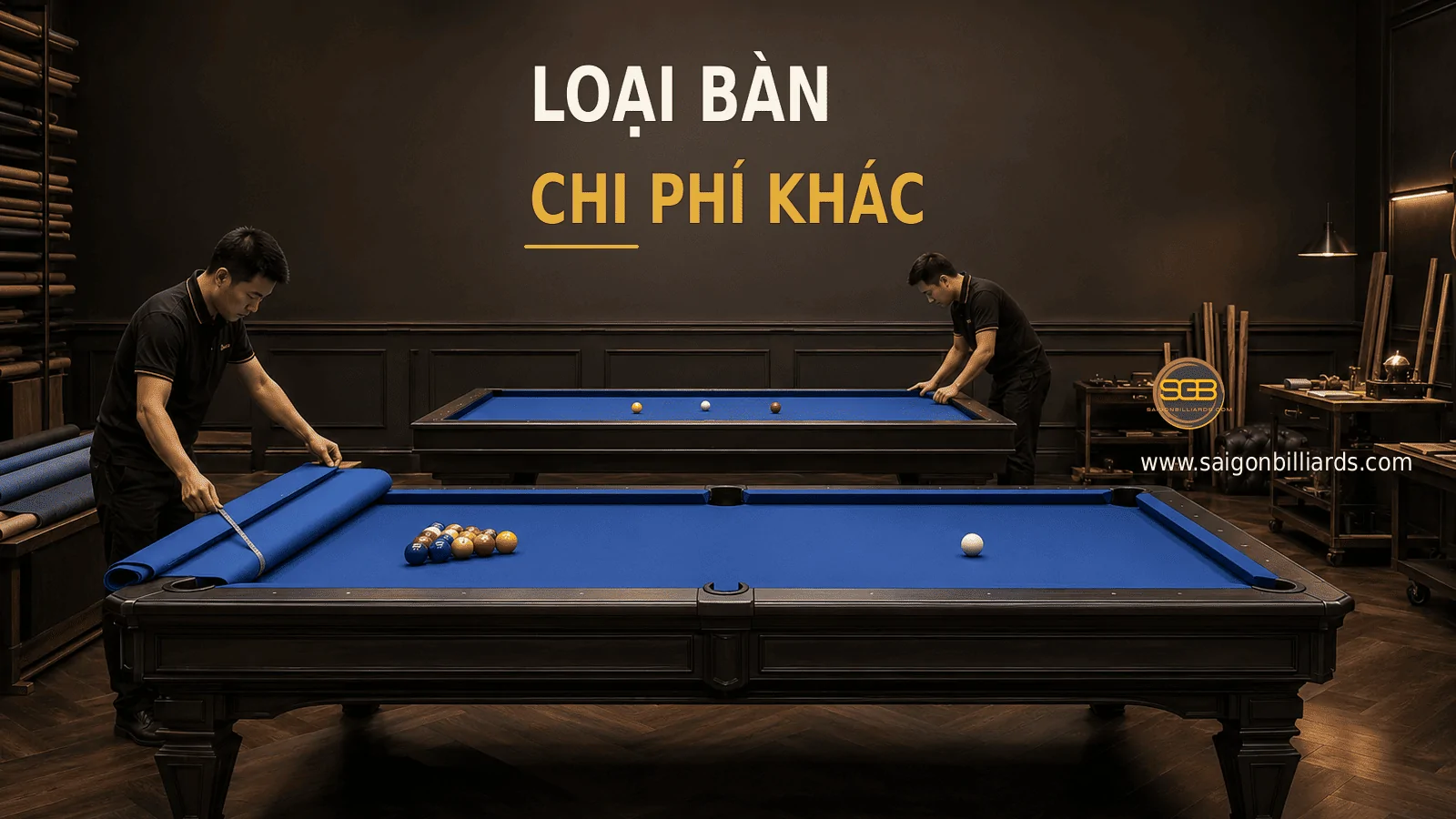 b&agrave;n pool s&aacute;u lỗ v&agrave; b&agrave;n carom kh&ocirc;ng lỗ c&oacute; cấu tạo mặt vải kh&aacute;c nhau