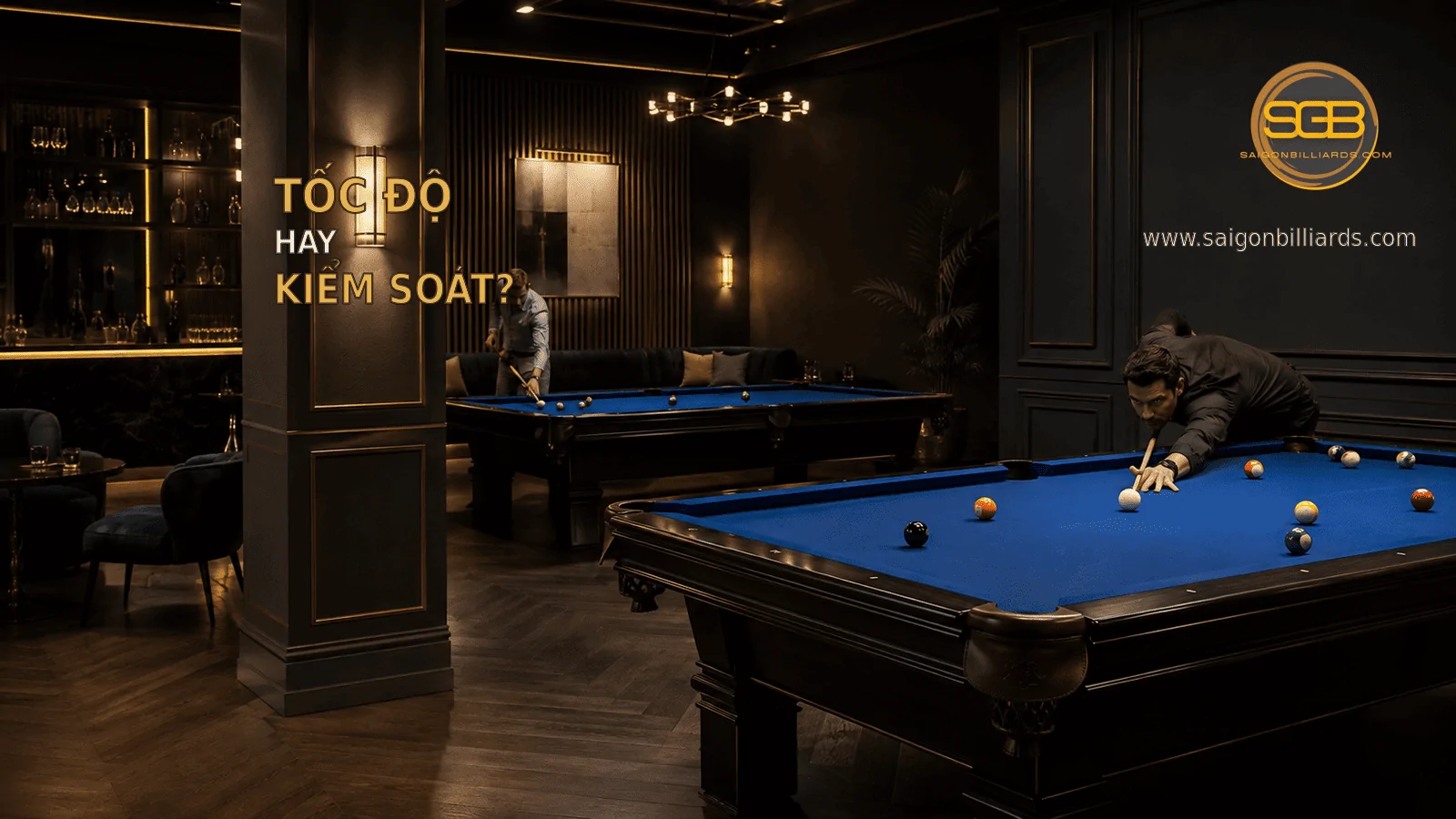 hai lối chơi tốc độ v&agrave; kiểm so&aacute;t tr&ecirc;n hai b&agrave;n pool s&aacute;u lỗ