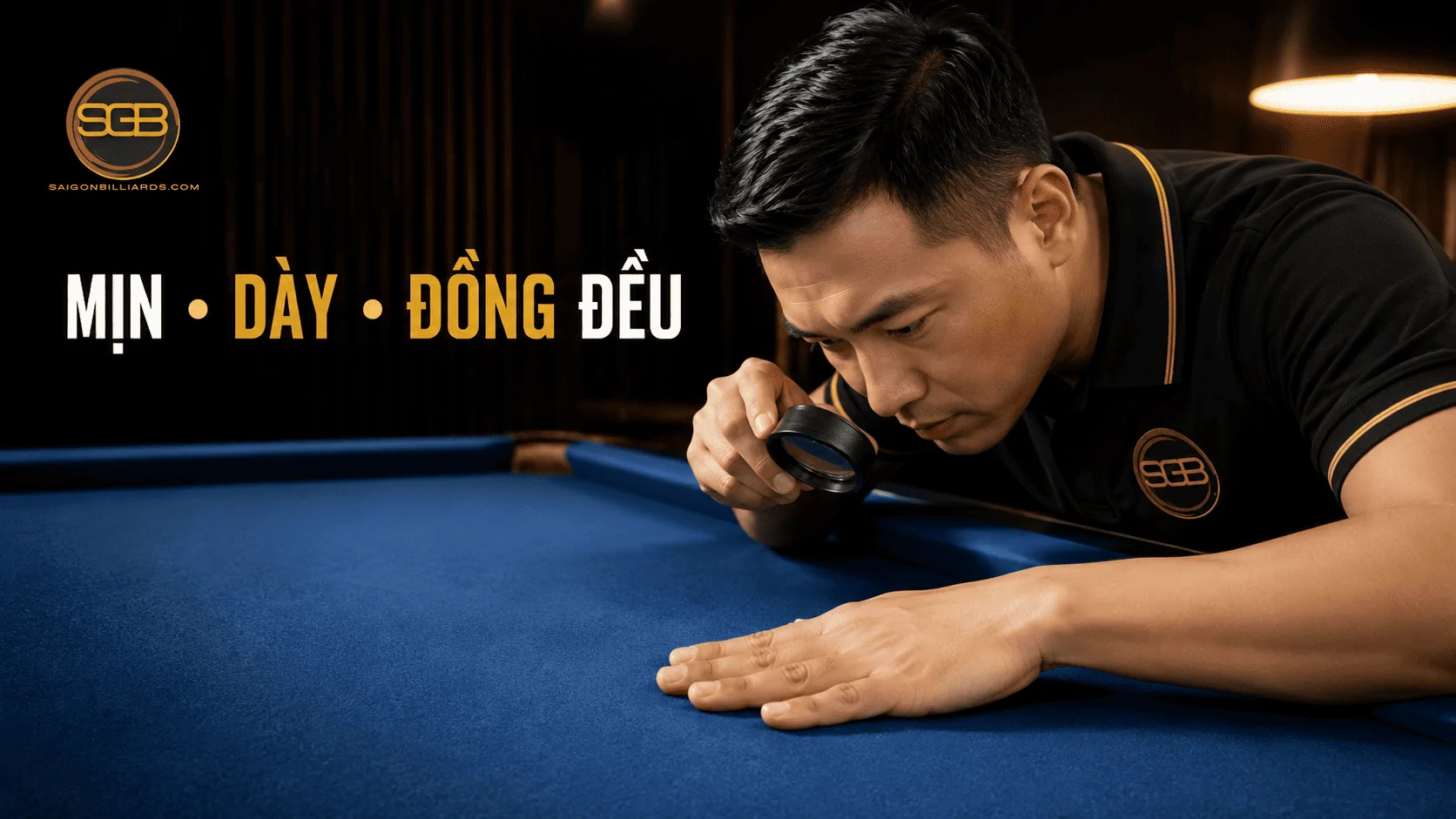 Cận cảnh kiểm tra độ mịn v&agrave; mật độ sợi vải bida