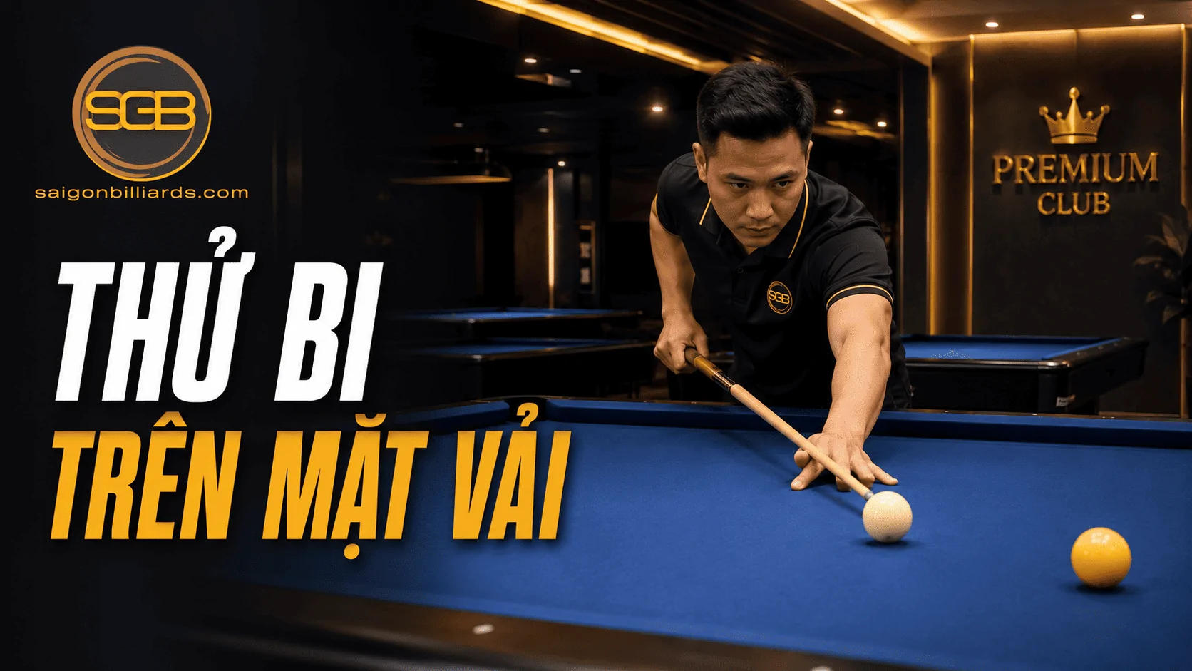Thử tốc độ bi tr&ecirc;n mặt vải b&agrave;n bida
