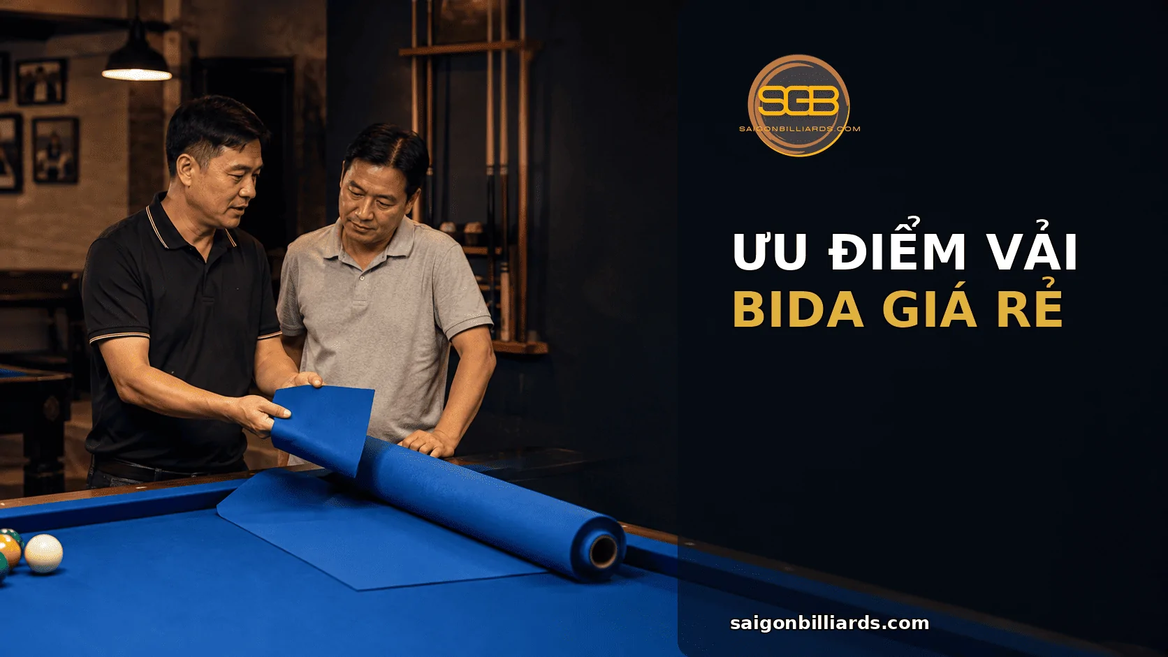 Ưu điểm của vải bida gi&aacute; rẻ