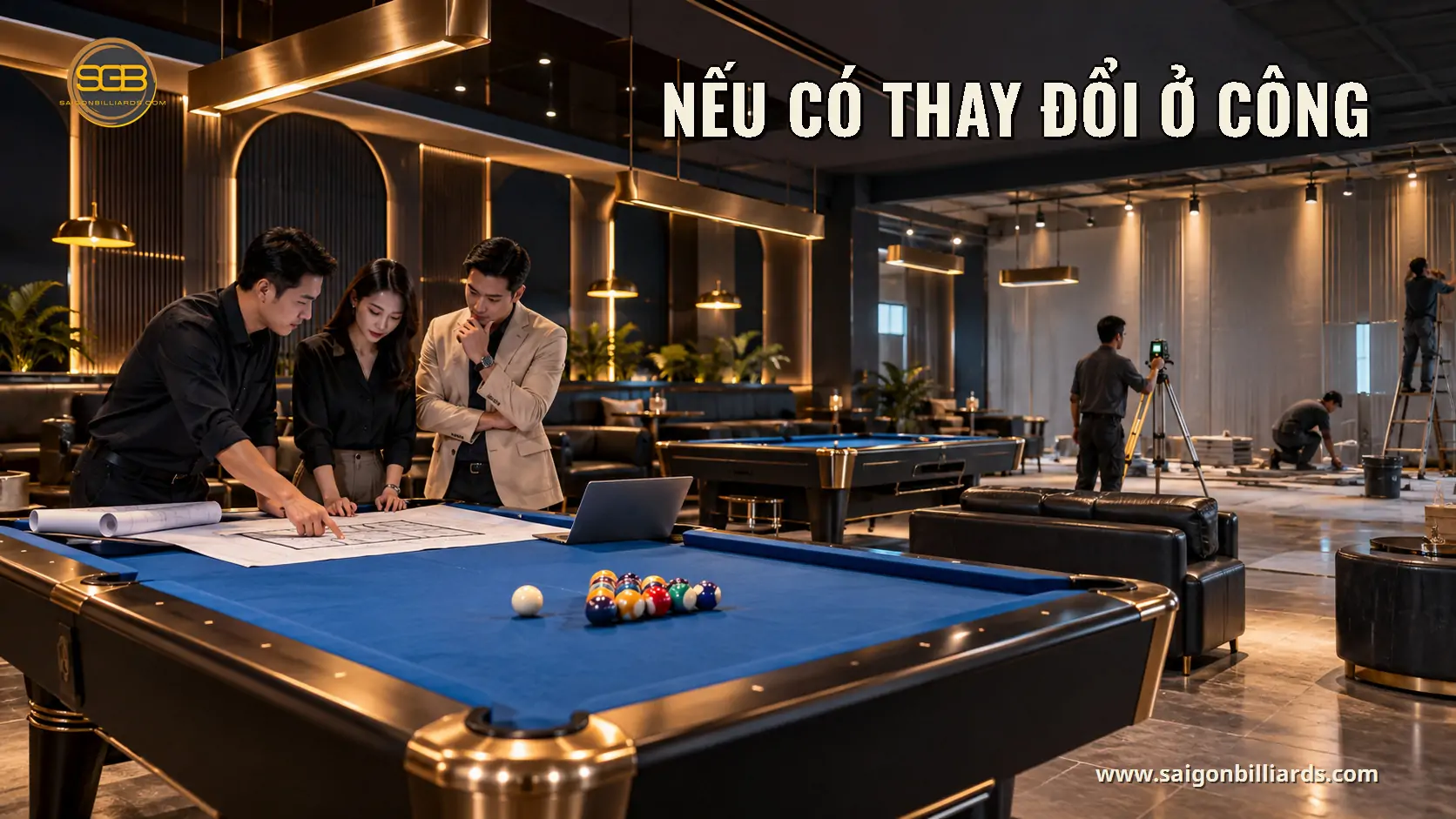nếu c&oacute; thay đổi ở c&ocirc;ng trường th&igrave; cập nhật v&agrave;o hồ sơ n&agrave;o? trong b&agrave;i hồ sơ thiết kế clb bida