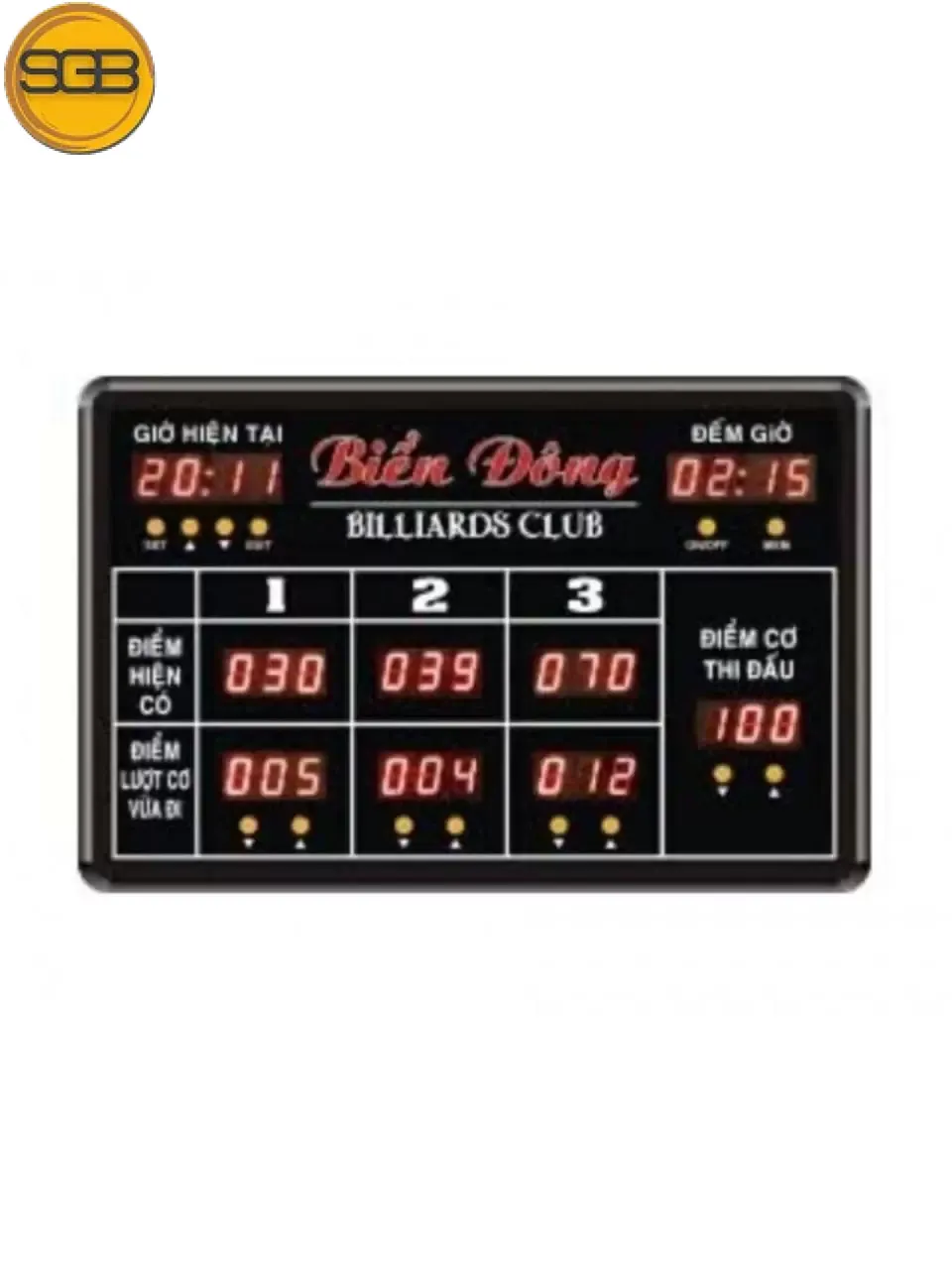 Bảng điểm LED cho bàn nhỏ Libre