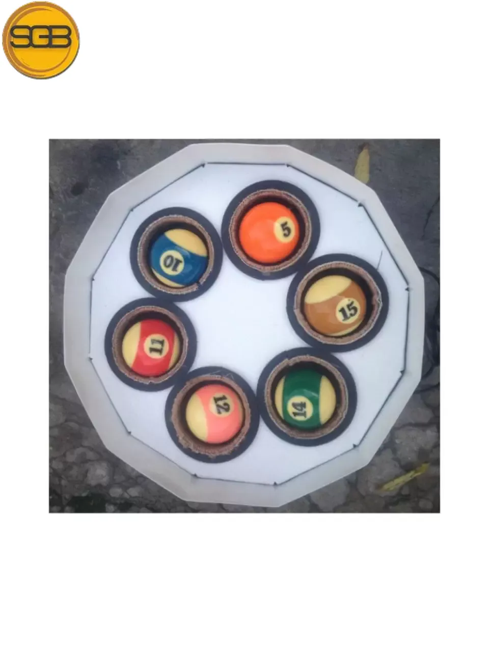 Máy lau bi loại 6 trái