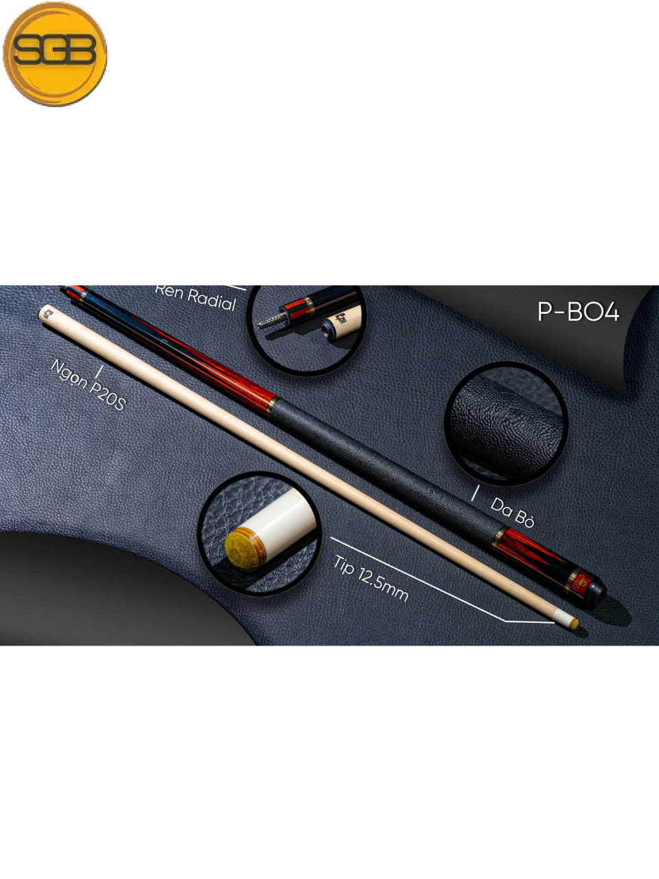 Cơ bida lỗ Peri P-B04 VISCOUNT