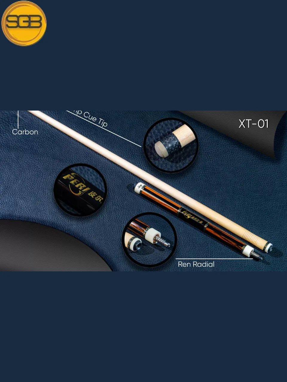 Cơ bida lỗ Peri XT-01