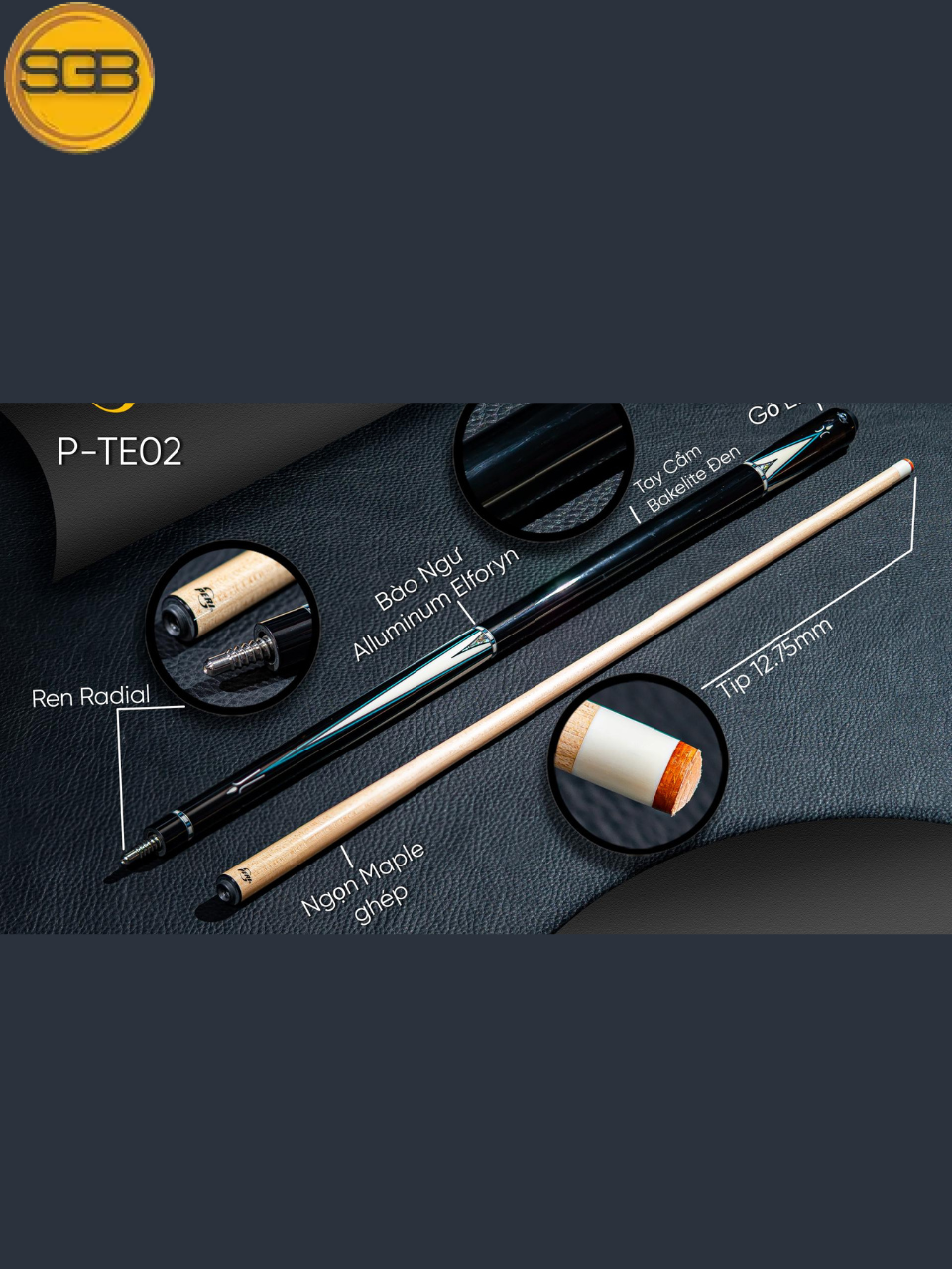 Cơ  bida  lỗ  P-TE02 PERI EARL