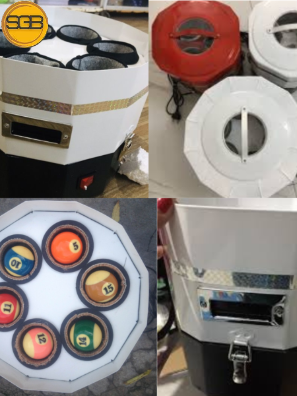 Máy lau bi loại 6 trái