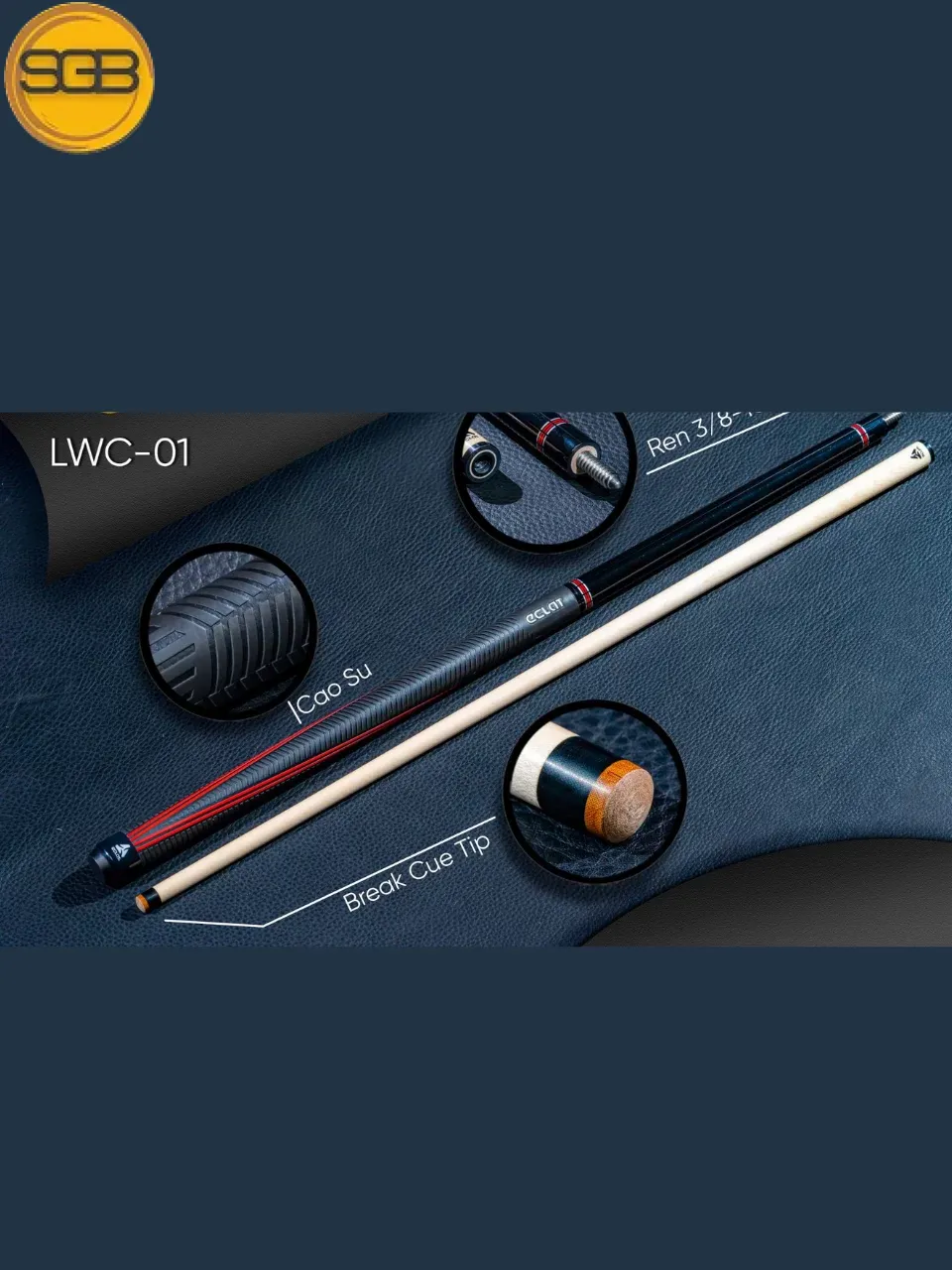 Cơ bida lỗ Peri LWC-01