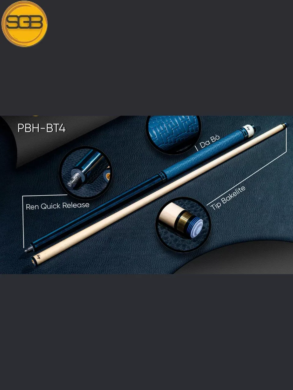 Cơ bida lỗ Peri PBH-BT4