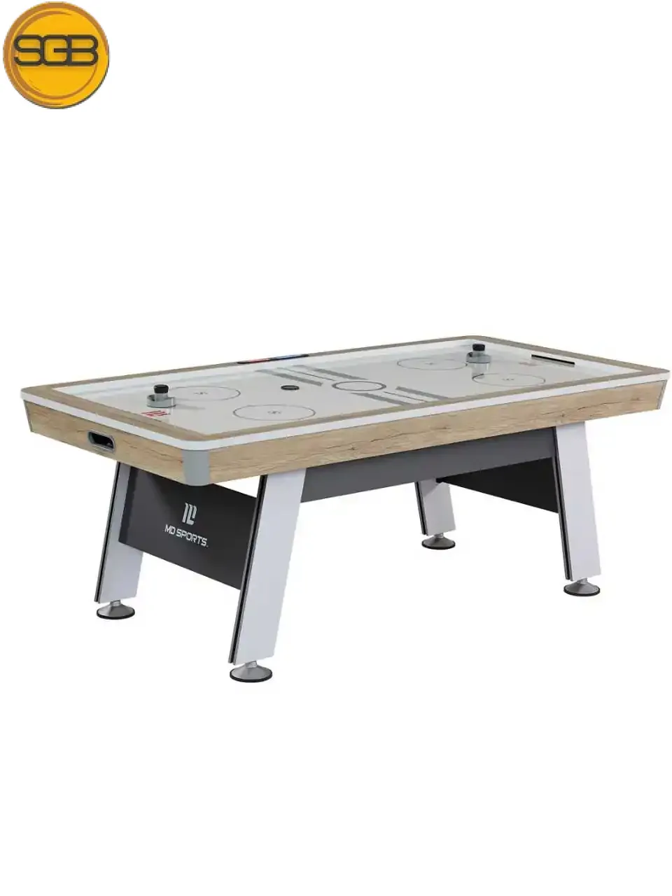 Bàn Air Hockey 84 inch Với Bảng Điểm Điện Tử