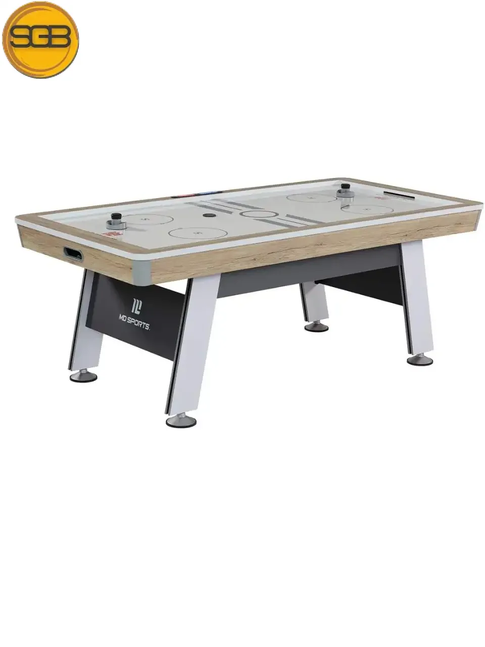 Bàn Air Hockey 84 inch Với Bảng Điểm Điện Tử