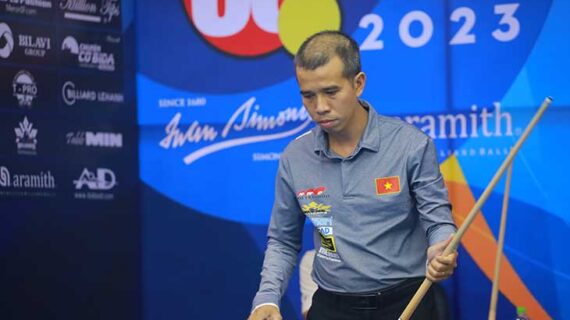 Kết quả billiards Tour 1 HBSF Cúp 2023: Trần Quyết Chiến thị uy, Nguyễn Quốc Nguyện thua sốc