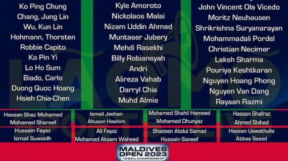 Maldives Open Tour 2023: Dương Quốc Hoàng vào nhóm hạt giống “sao số”
